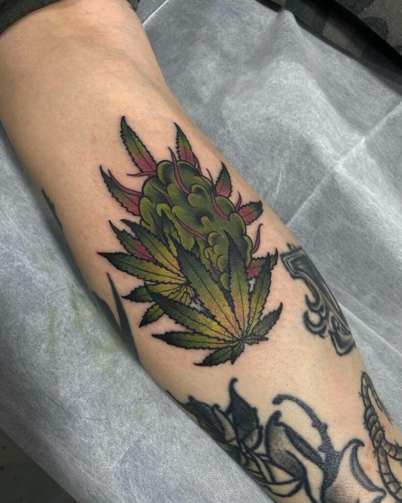 60 Hot Weed Tattoo Designs  Legalized Ideas in 2019