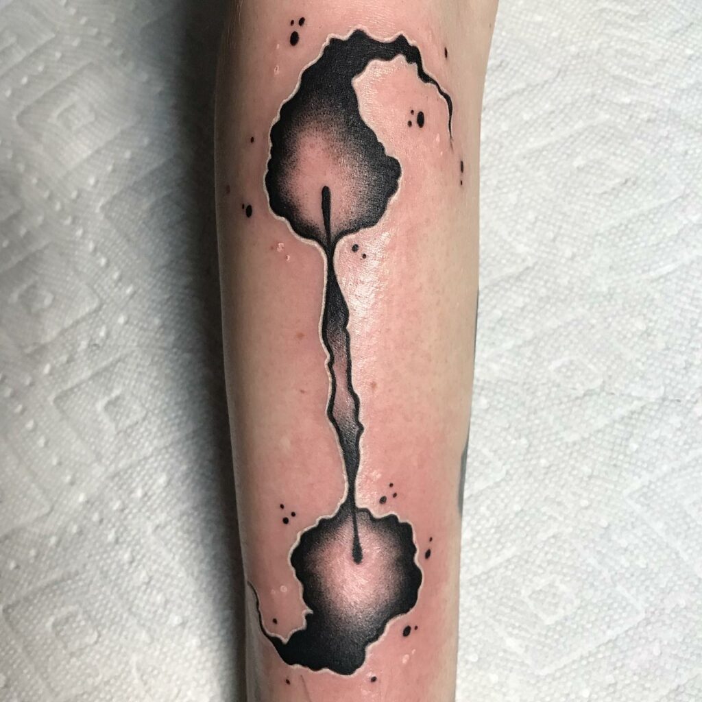 Burning Match Tattoo