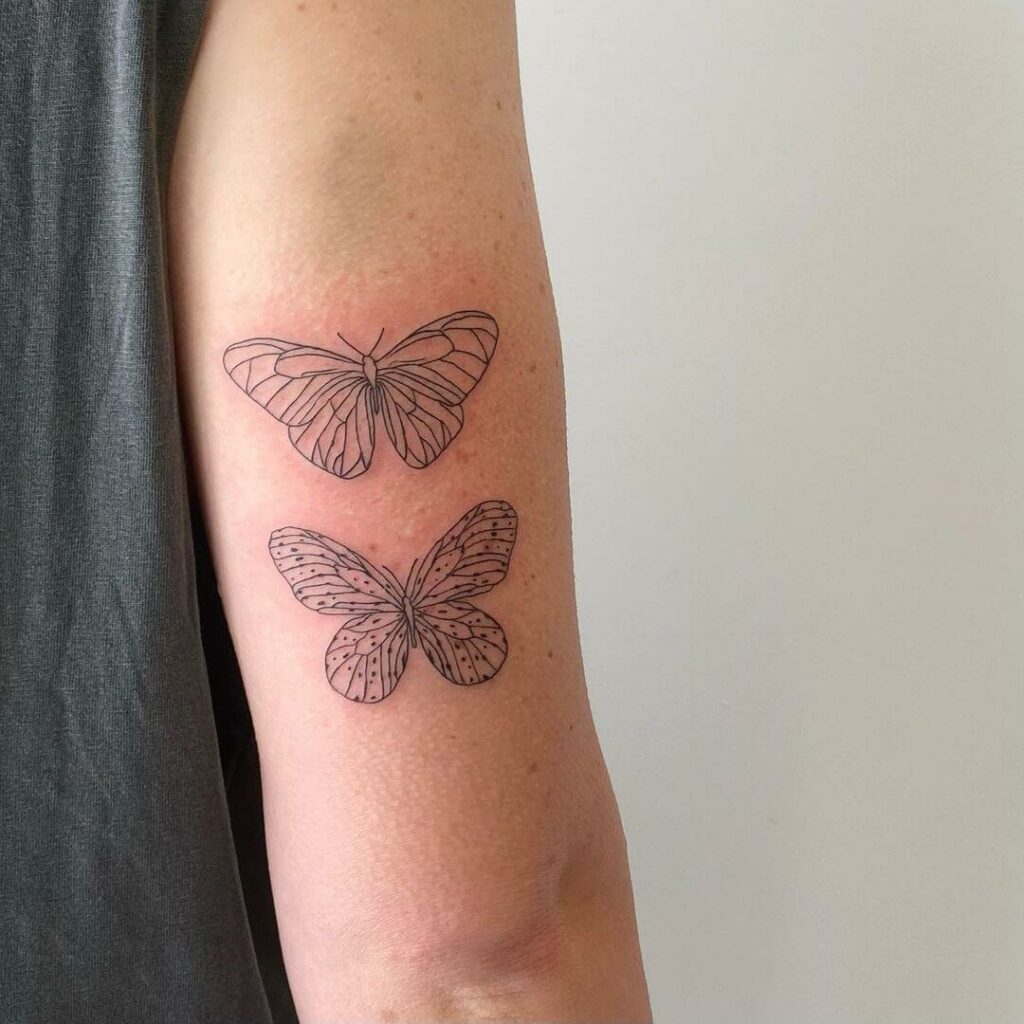 Butterflies As Common Tattoo Ideas
