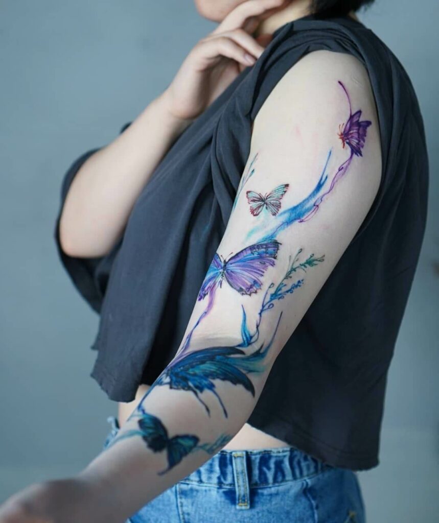 120 Amazing Butterfly Tattoo Designs  Art and Design