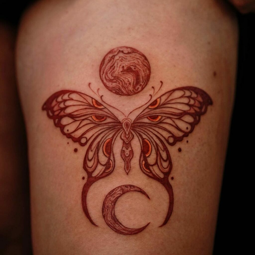 Butterfly Tattoo Design