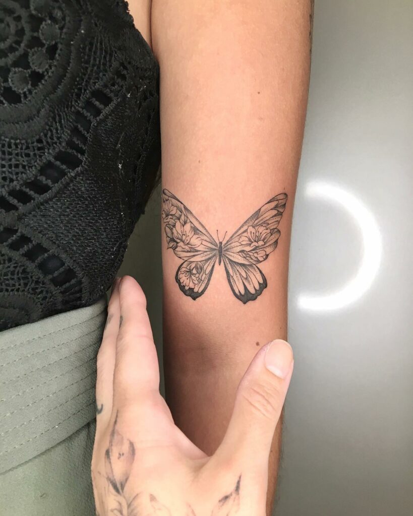 Share 81 feather with butterflies tattoo  incdgdbentre