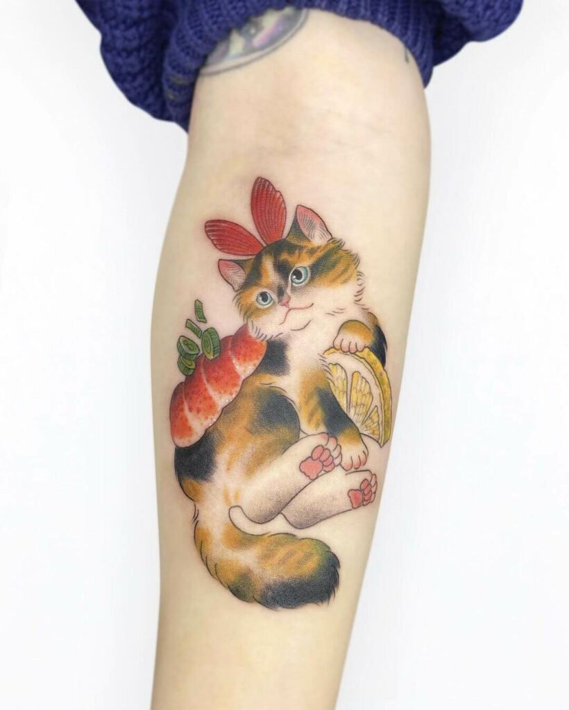 25 Creative and Cool Food Tattoo Designs