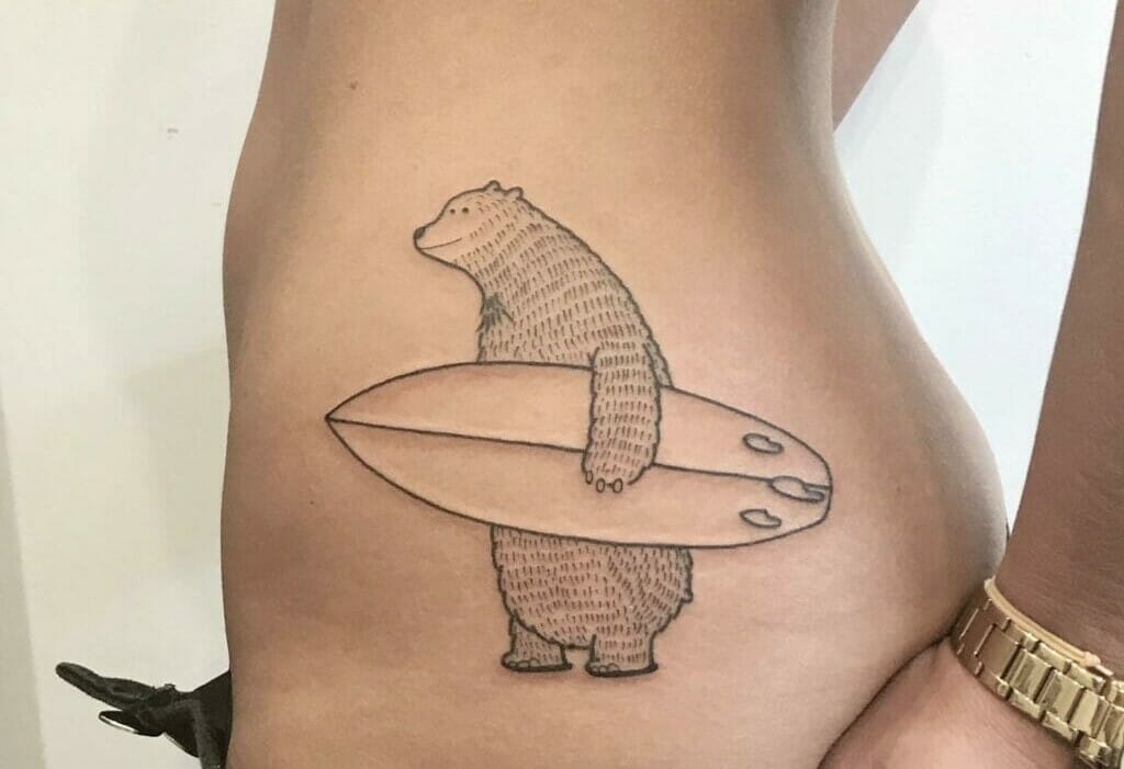 Rich Bear Simple Tattoos  Bear Simple Tattoos  Simple Tattoos  MomCanvas