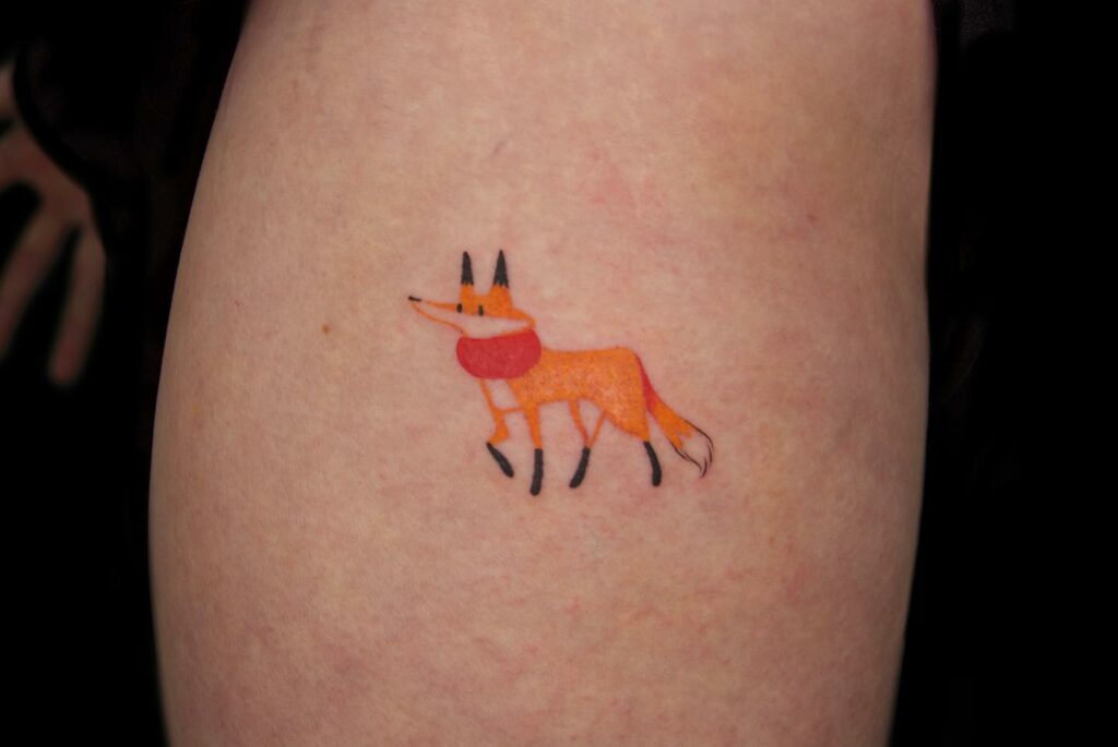 tiny fox tattoosPesquisa do TikTok