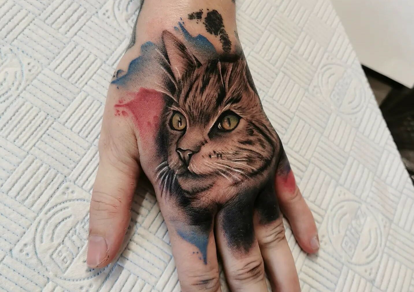 Update 94 about cat hand tattoo super cool  indaotaonec