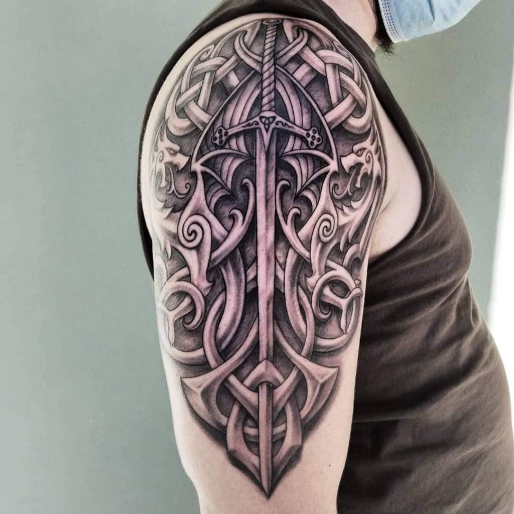 Update 77+ celtic sword tattoo esthdonghoadian