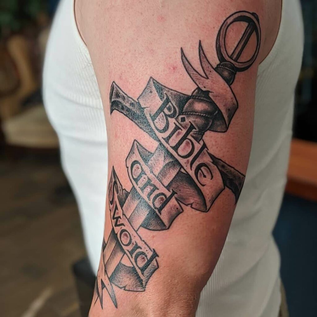 150 Best Cross Tattoos for Men 2020