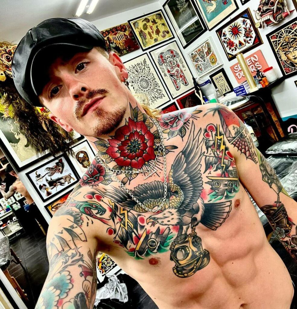 13+ Chest Tattoo Men Ideas To Inspire You! - alexie