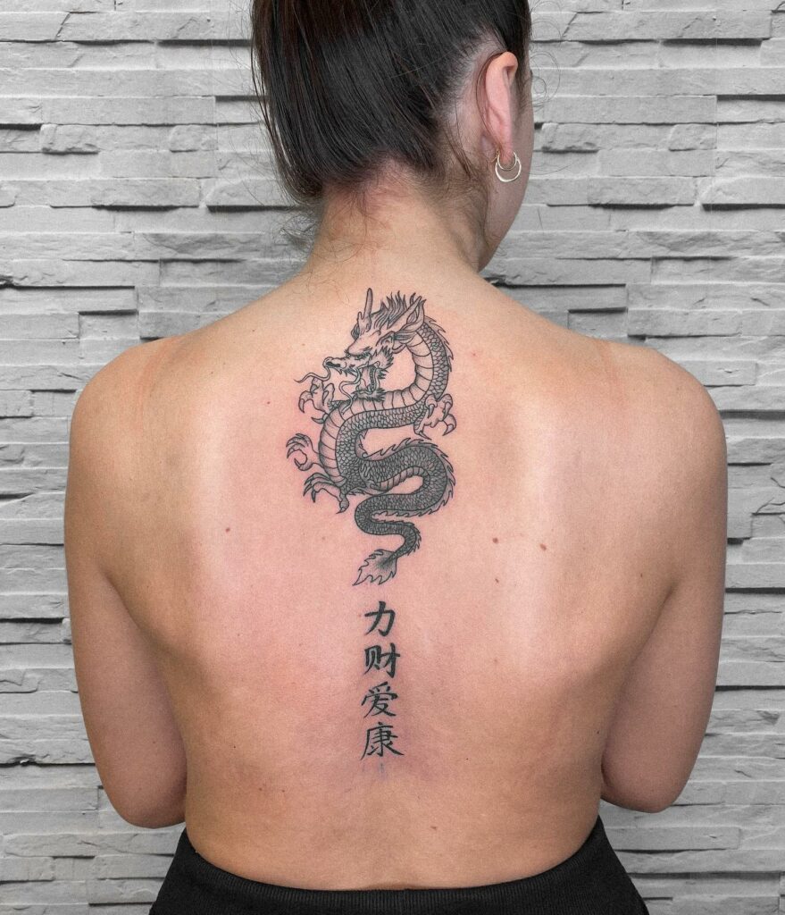 Pin by Saya Karauna on Tats 3  Back of neck tattoo Chinese symbol tattoos  Neck tattoo