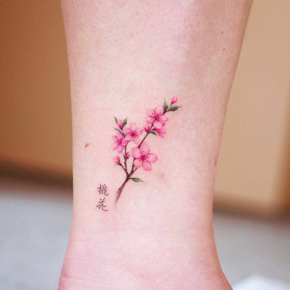 Chinese Flower Tattoos