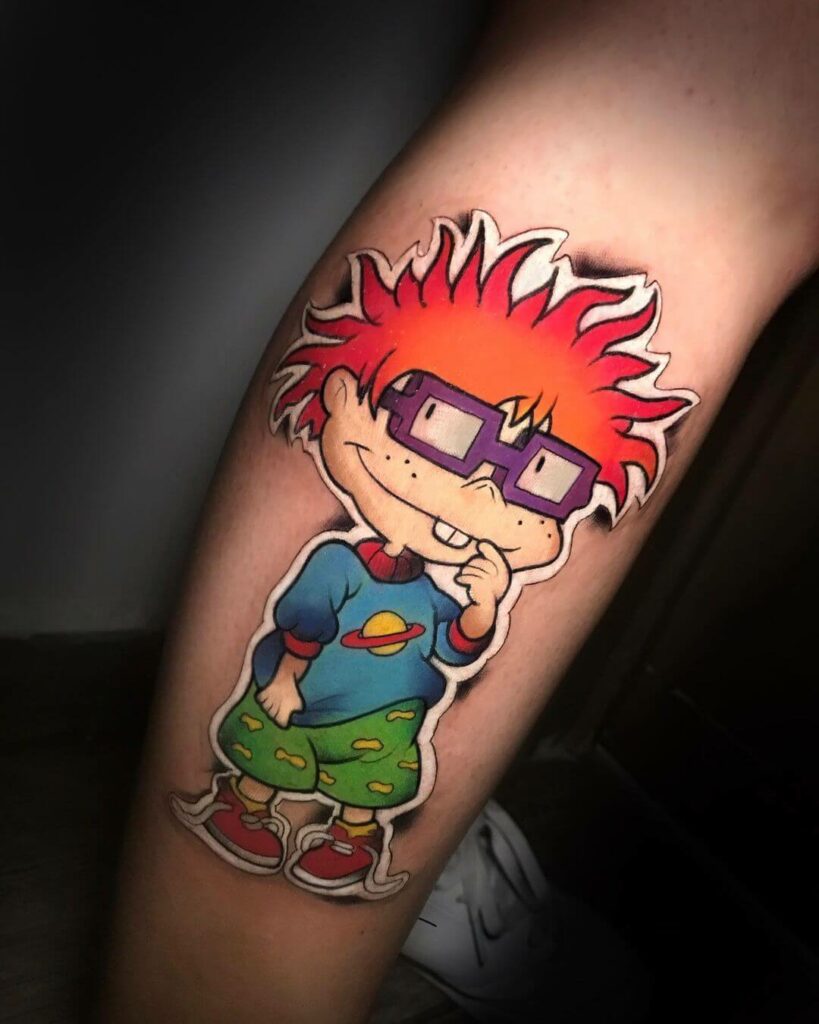 23+ Chuckie Rugrats Tattoo - AarranMiska