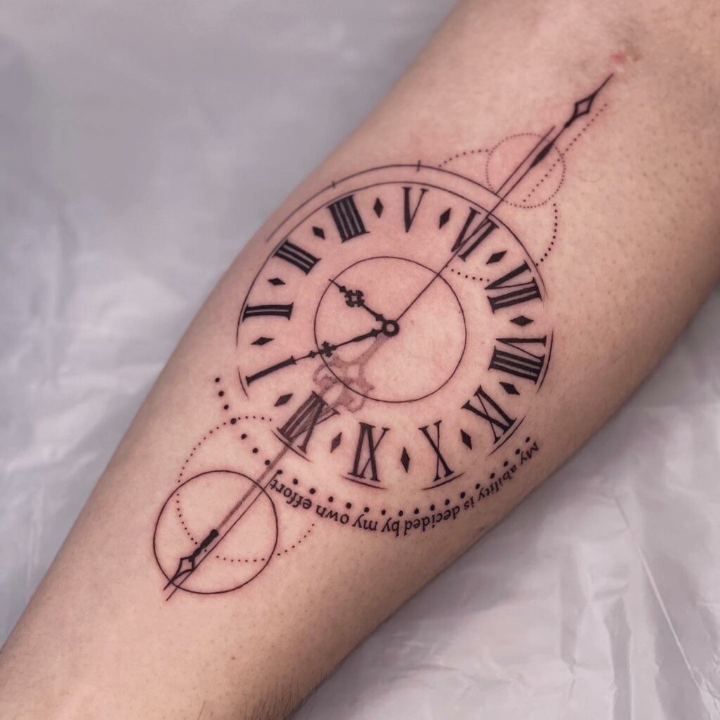 21+Clock Tattoo Ideas To Inspire You! - alexie