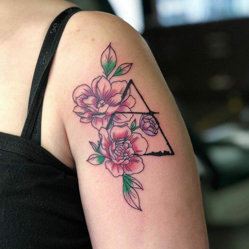 Colourful Flowers x Air Element Tattoo