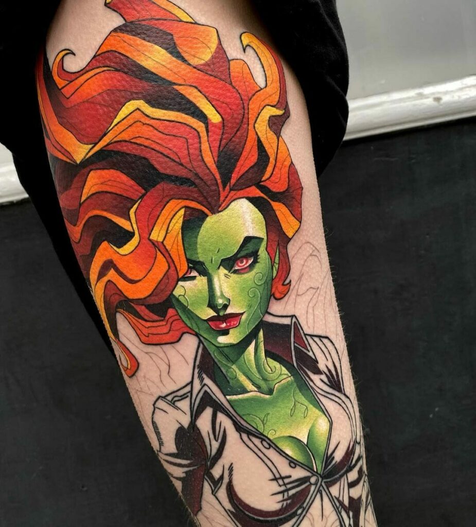 11+ Poison Ivy Tattoo Ideas You Have To See To Believe! alexie