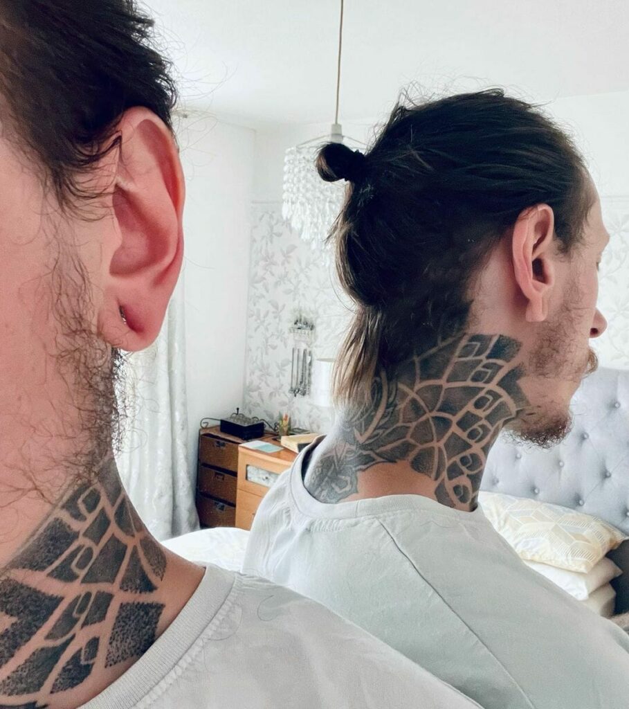 Complex Designs For The Perfect Back Of Neck Tattoo