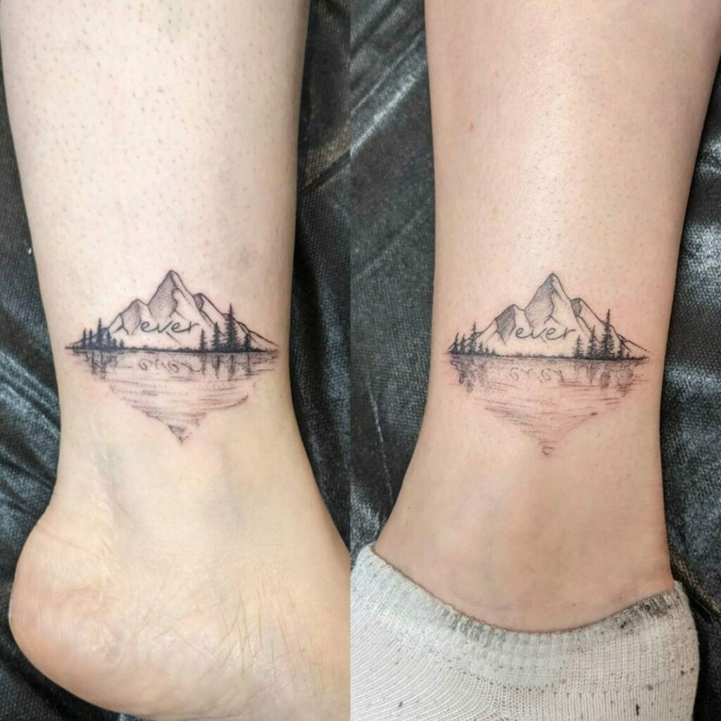 Glacier National Park path By Bear  By Unique Addiction Tattoos  Facebook