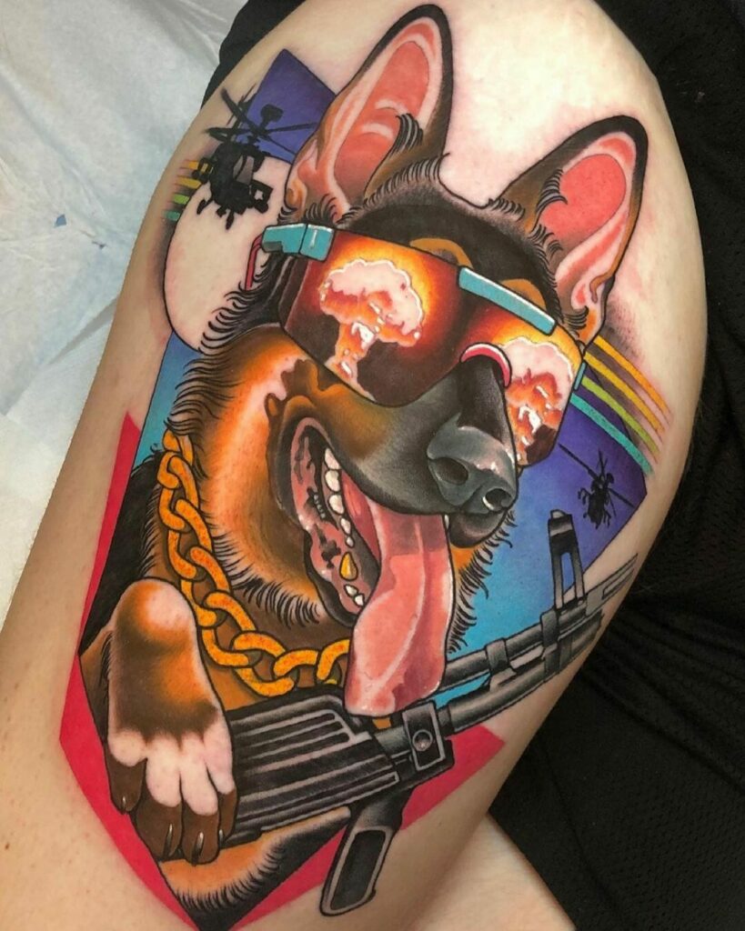 Mans Best Friend Quintessential Dog Tattoos and Pup Portraits  Tattoodo