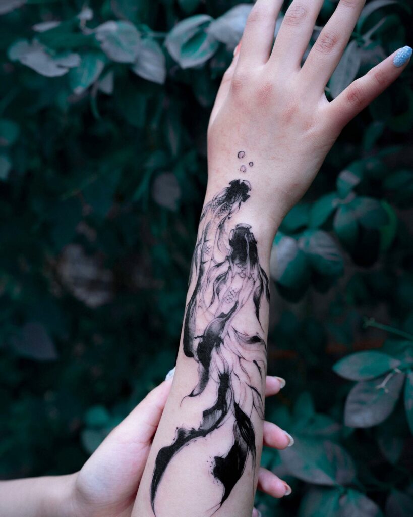 These Striking Solid Black Tattoos Will Make You Want To Go All In   KickAss Things