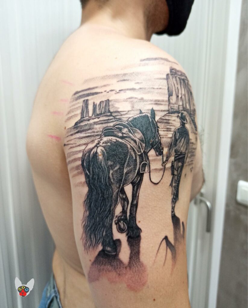 CHRIS ERICKSON  TRUE WEST TATTOO