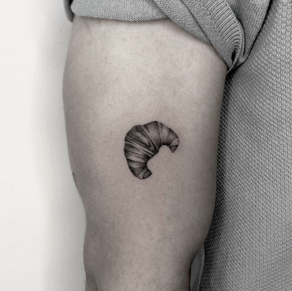 Croissant tattoo meaning