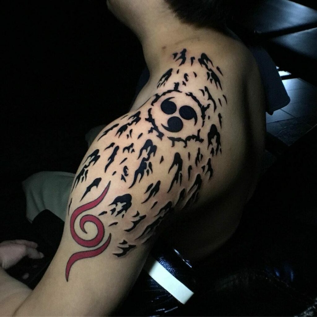 Tattoo uploaded by Giorgos Galetsas  Kimimaro curse mark Black naruto  animeinspired  Tattoodo