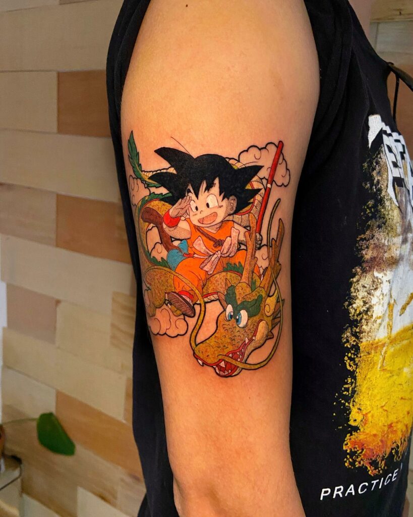 11+ Small Dragon Ball Z Tattoo Ideas That Will Blow Your Mind! - alexie