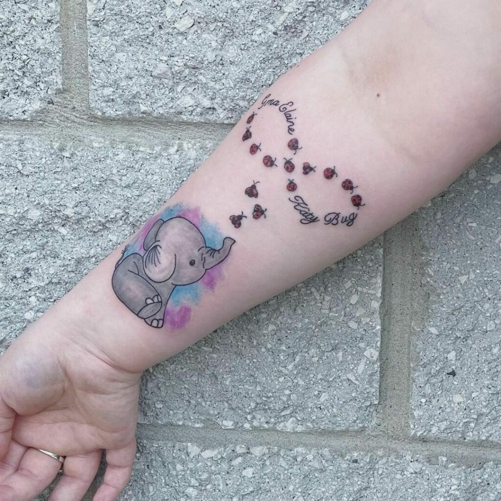 Cute Infinity Tattoo