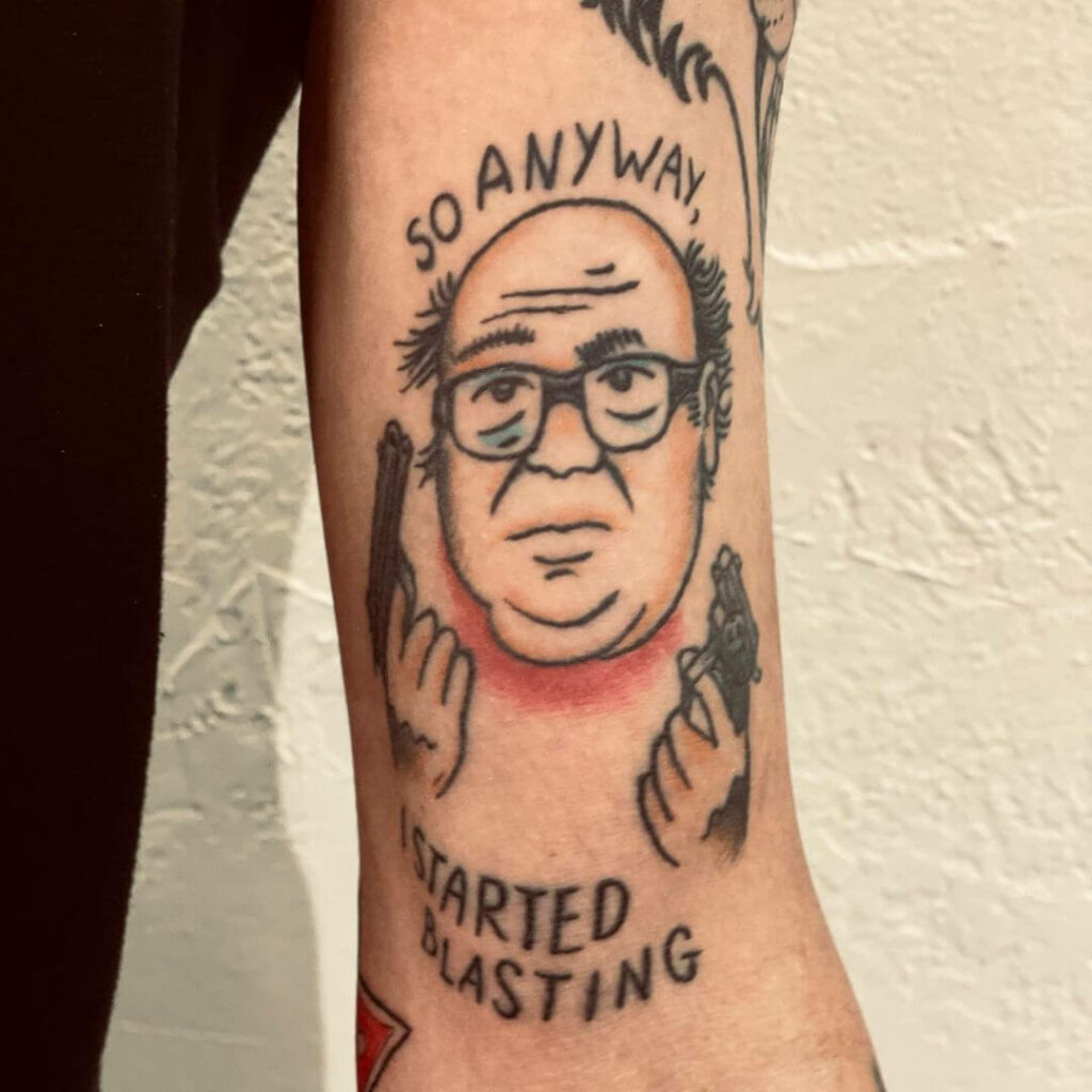 Danny DeVito Tattoo