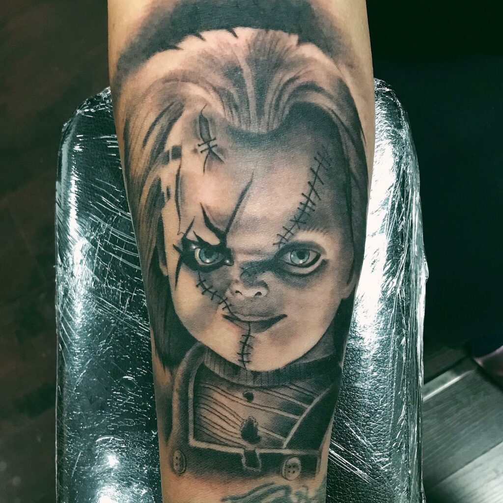 106 Action Packed Chucky Tattoos To Rejuvenate Feelings of Nostalgia