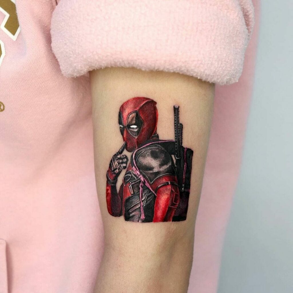 Badass Comic Book Tattoos