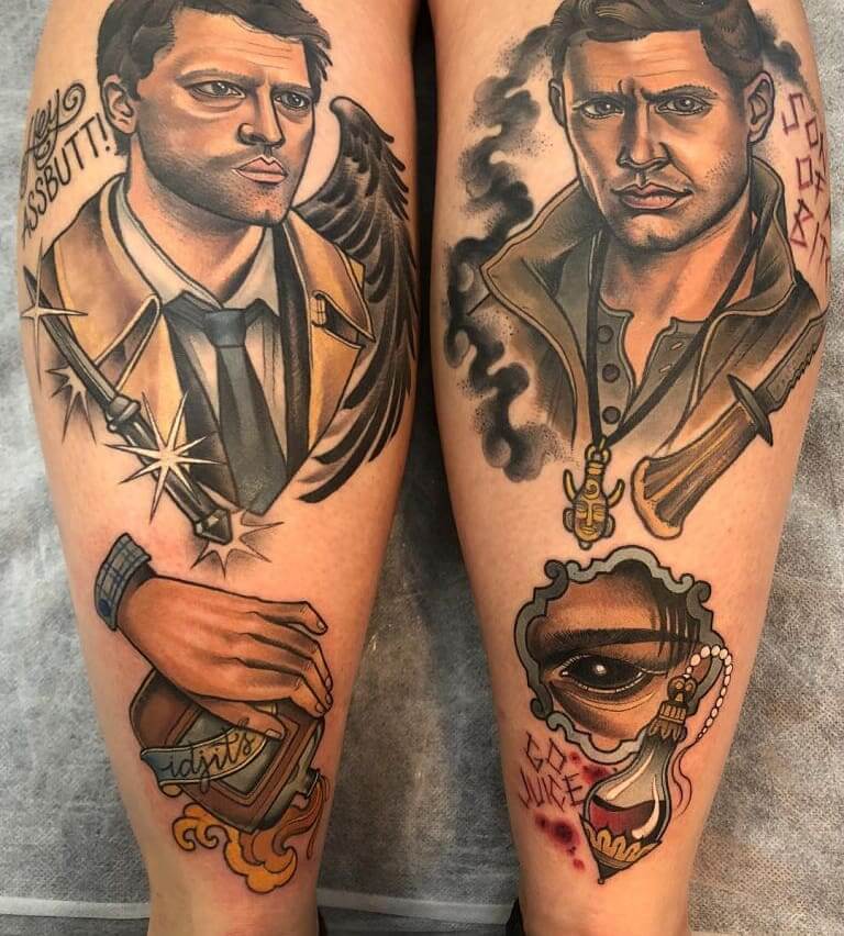 Deans new antipossession tattoo  rSupernatural