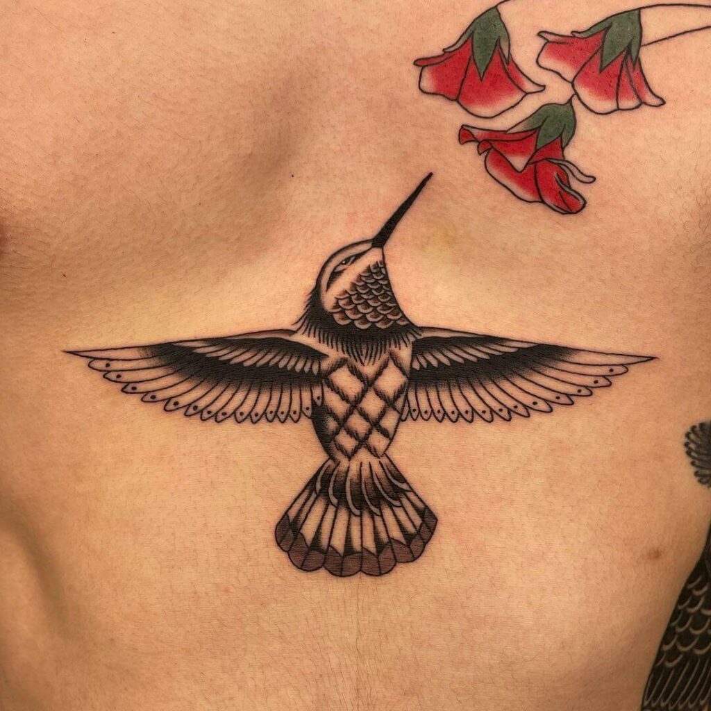 11+ Geometric Hummingbird Tattoo Ideas That Will Blow Your Mind!