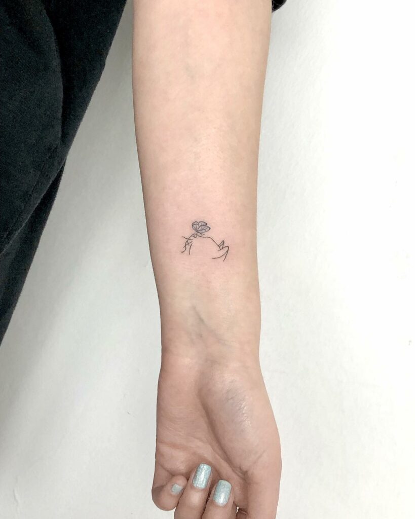 Delicate Animal Tattoo