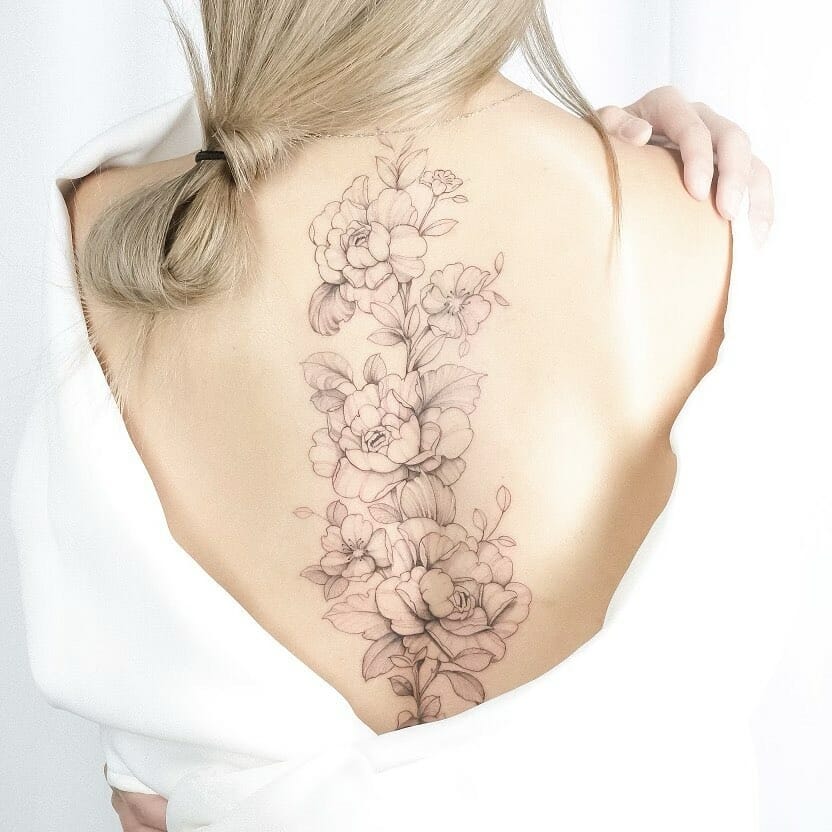 60 Spine Tattoos Meanings Designs and Ideas  neartattoos