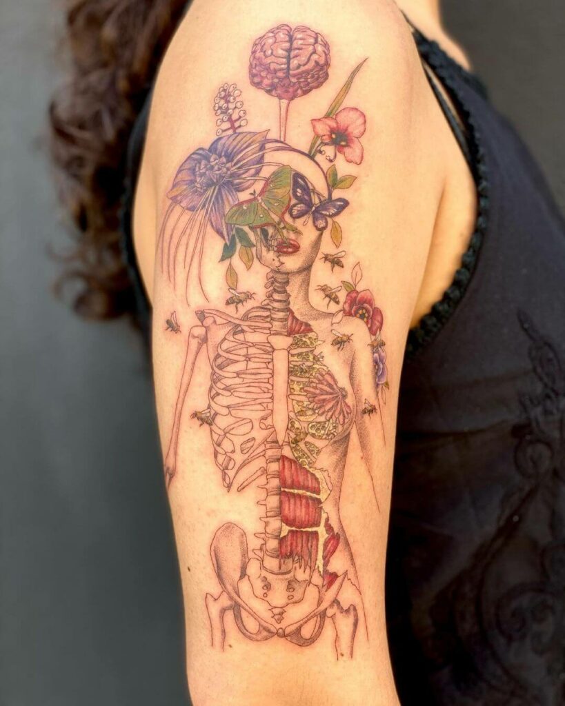 11+ Anatomy Tattoo Ideas You'll Have To See To Believe!