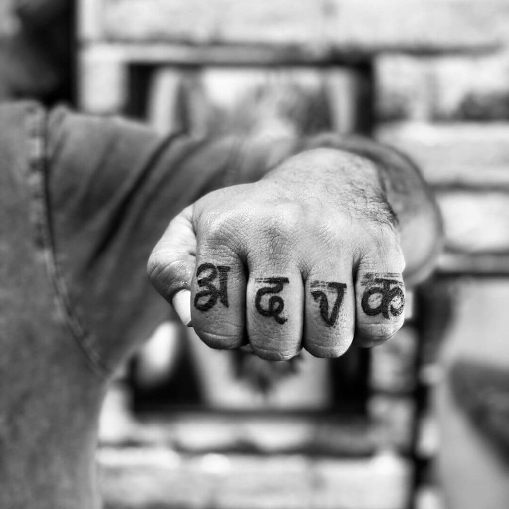 31 Elegant Initials Tattoos For Fingers  Tattoo Designs  TattoosBagcom