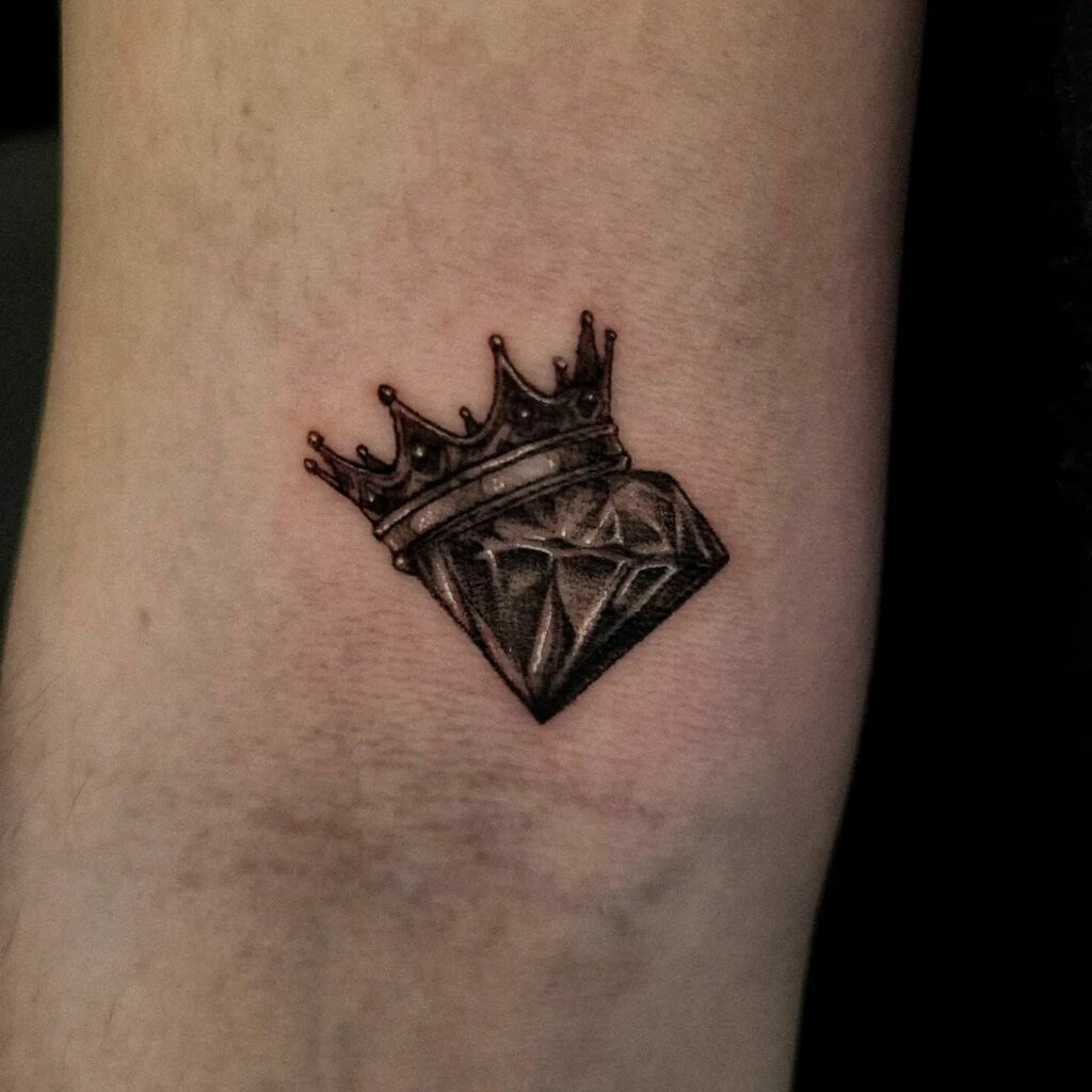 25 Of The Best Crown Tattoos For Men in 2023  FashionBeans