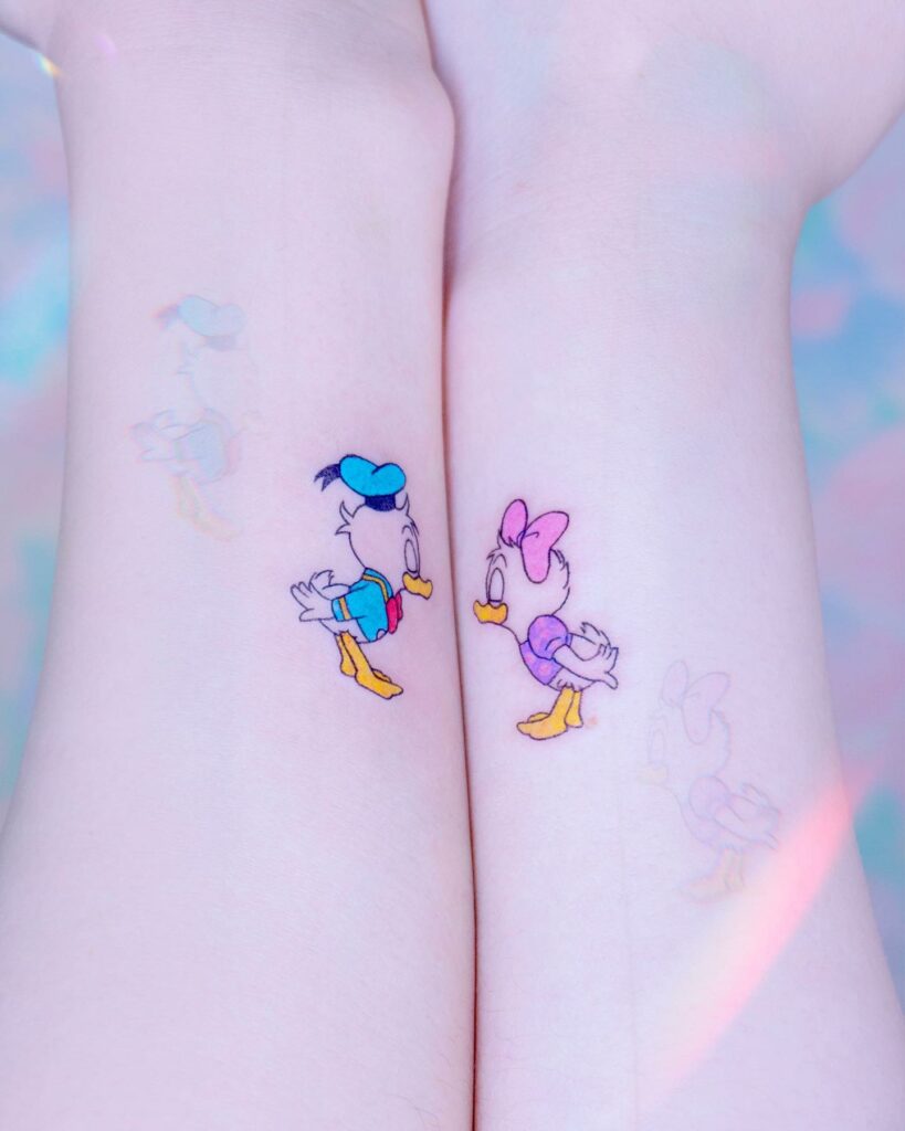Disney Couple Tattoo