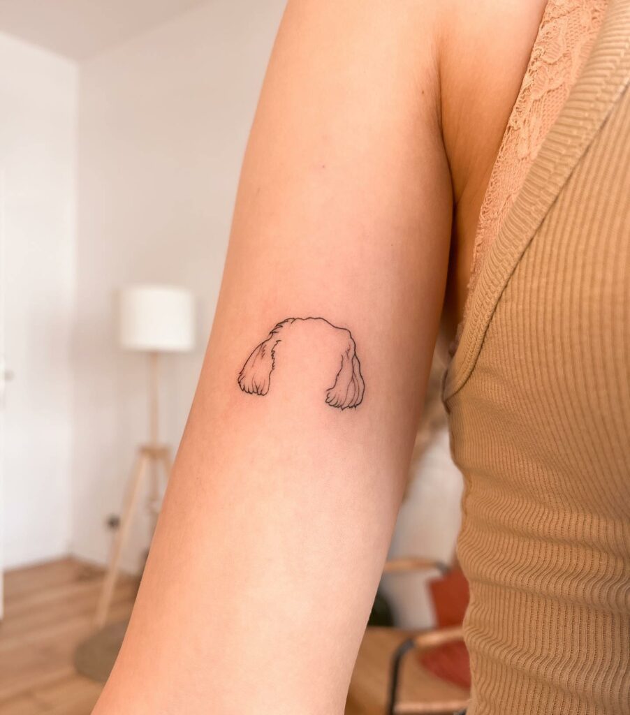 12 Dog Outline Tattoo Ideas To Inspire You  alexie