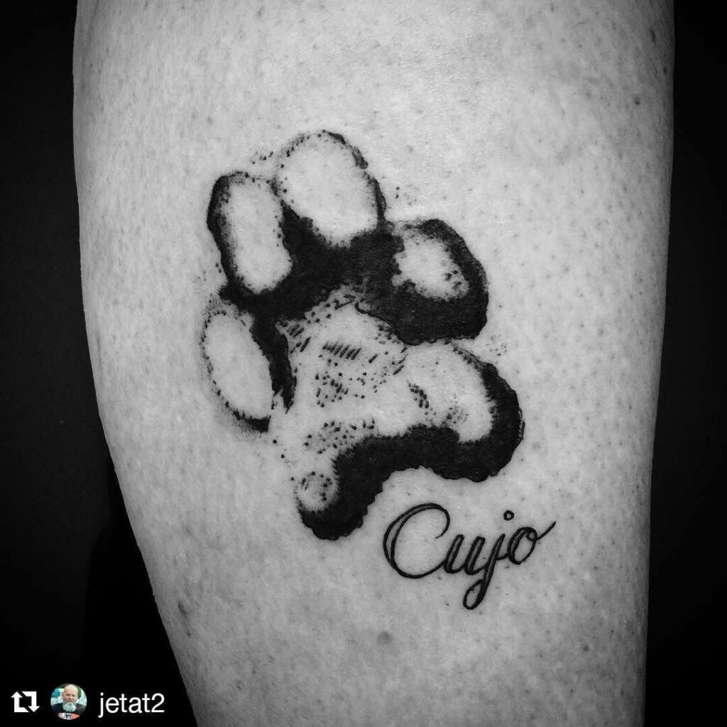 Dog Paw Tattoo