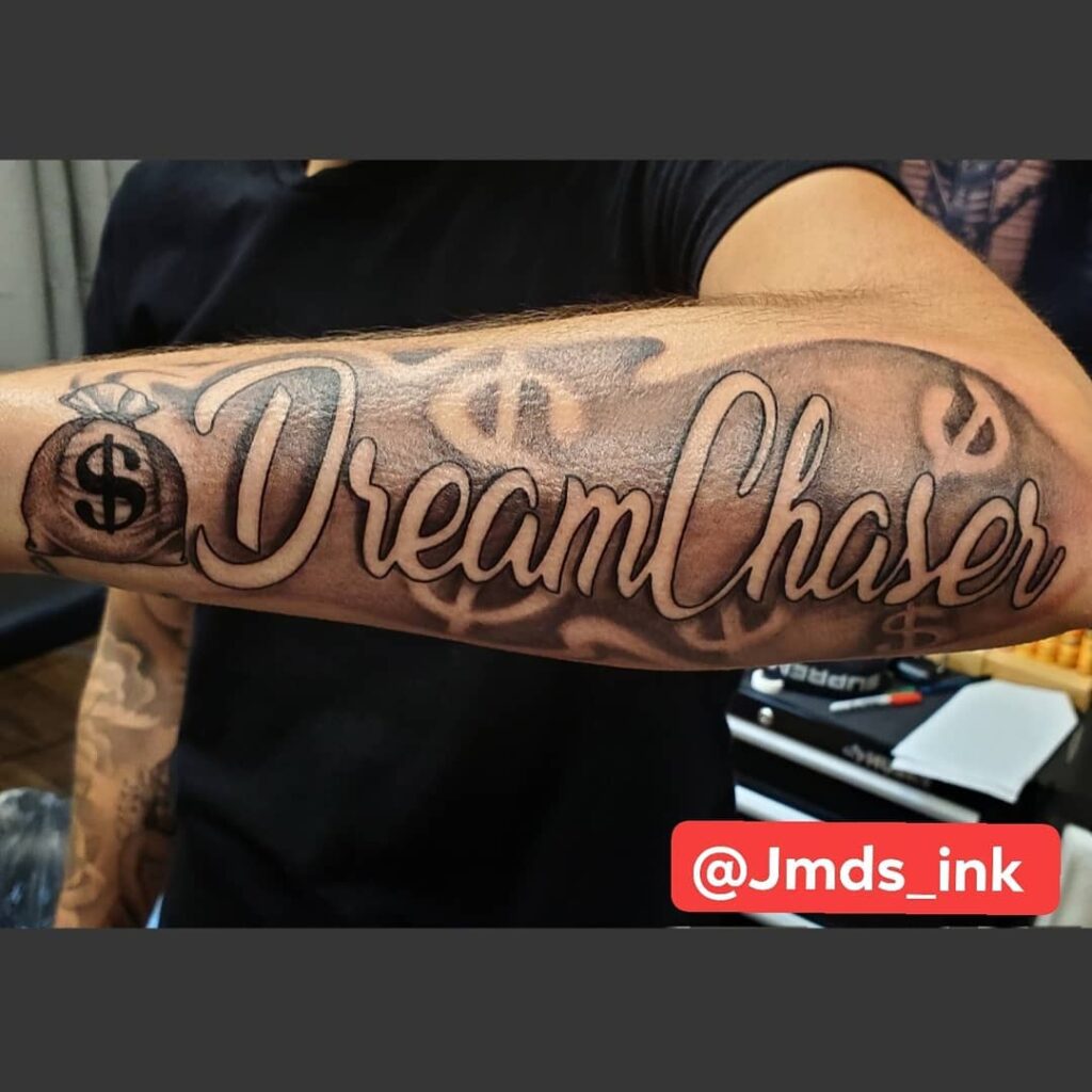 Dollar Dream Chaser Tattoo