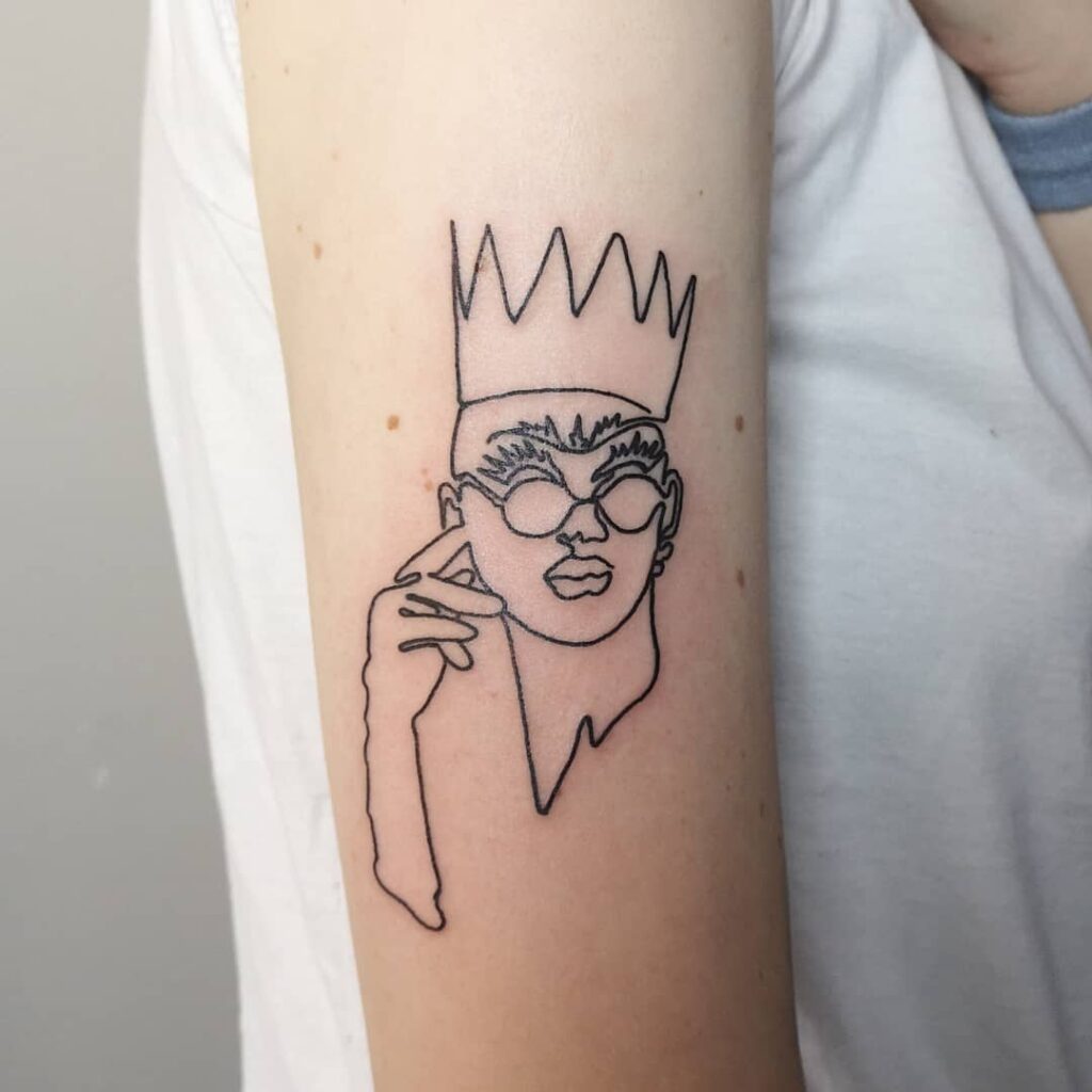 Drag Queen's Sketch Drag Race Tattoo