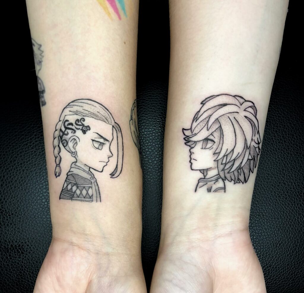 Draken And Mikey Matching Tattoo