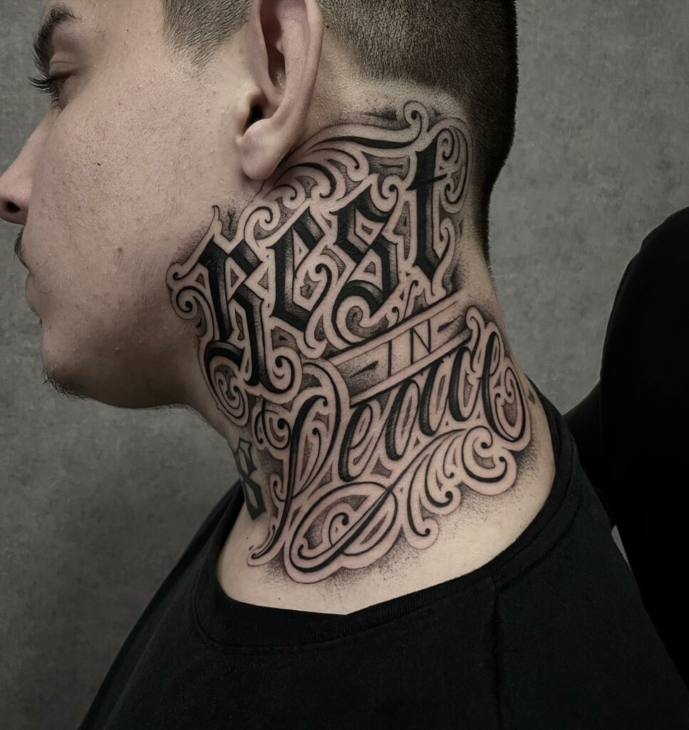 11+ Gangster Tattoo Fonts Ideas That Will Blow Your Mind! alexie