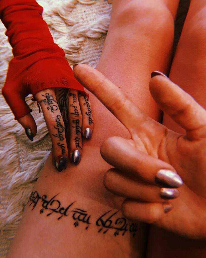 Elvish Tattoos