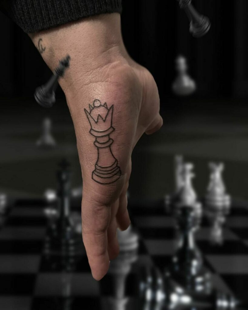 Evil Queen Chess Tattoos