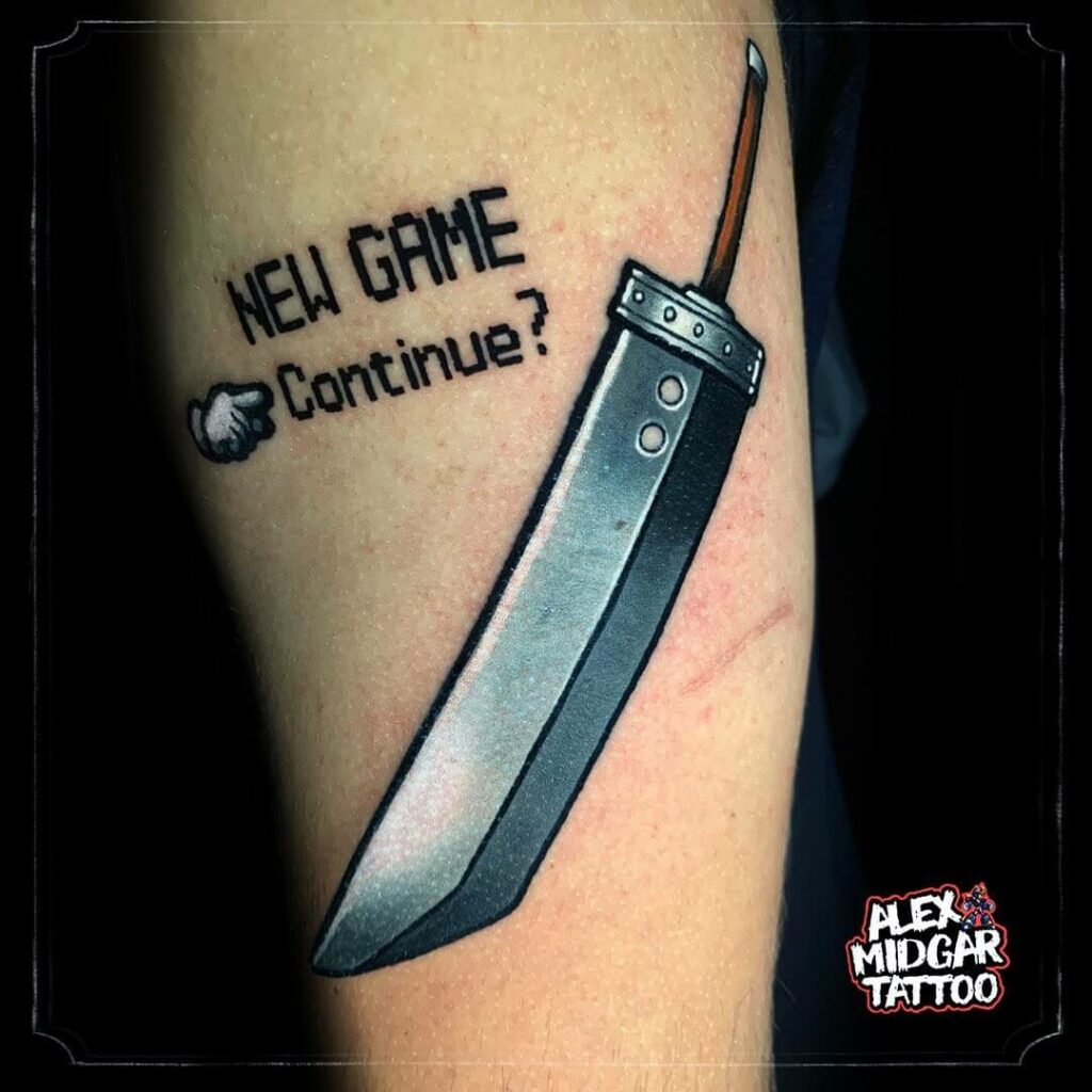 12+ Buster Sword Tattoo Ideas To Inspire You!