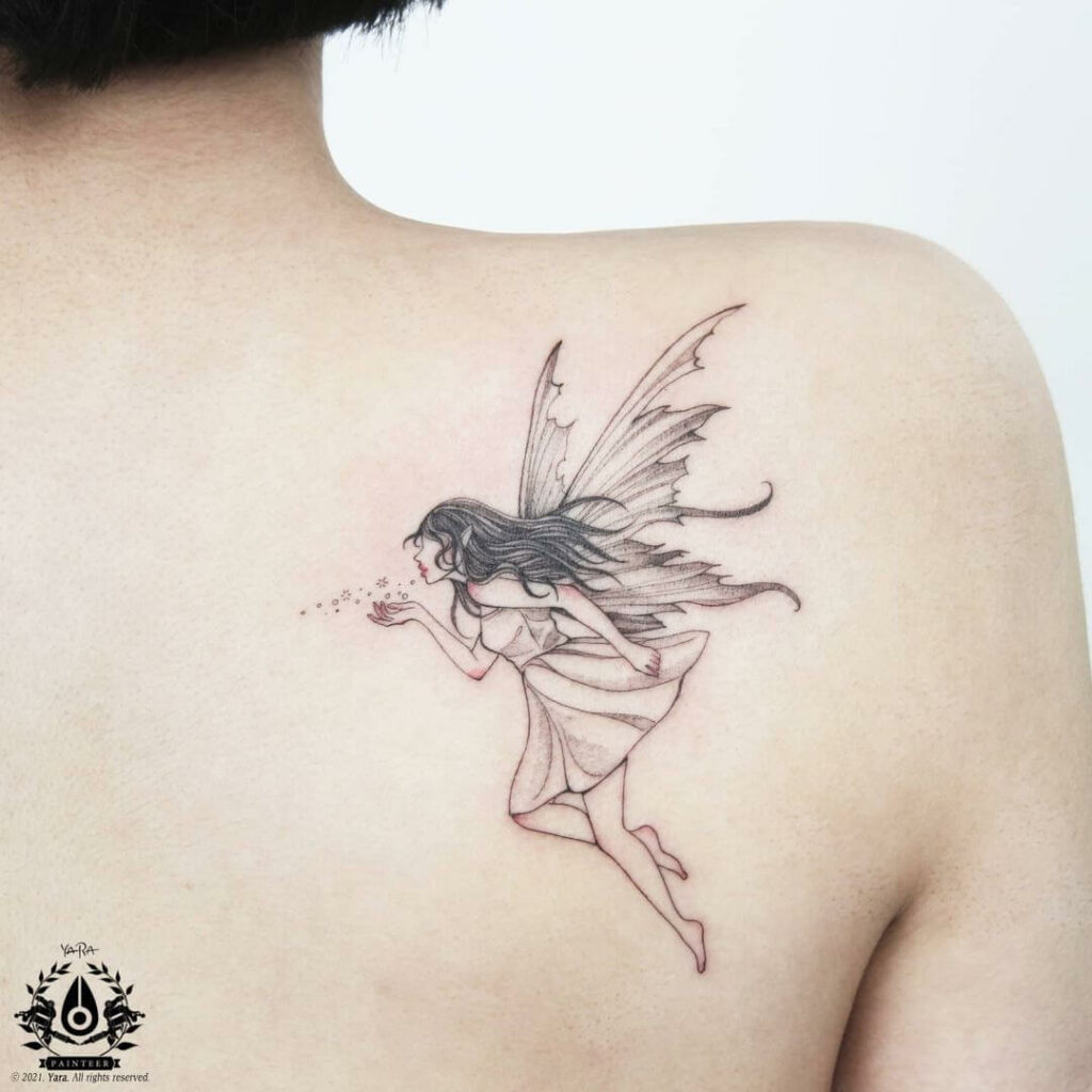 cute fairy wings done with 1007rl please follow me on Instagram  letmepokeyoupls  rsticknpokes