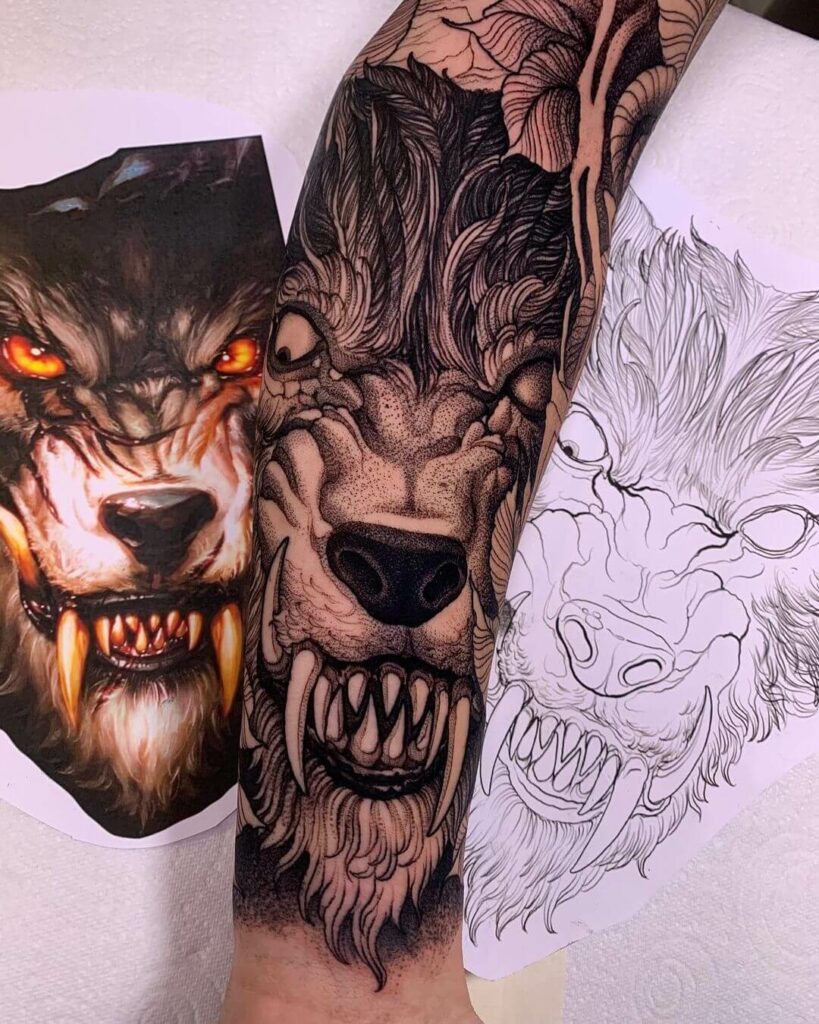 Fantastic Fierce Wolf Tattoo Ideas